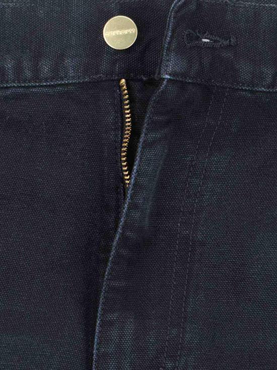 26SS 칼하트 더블 니 팬츠 I03627489B7 Black - CARHARTT