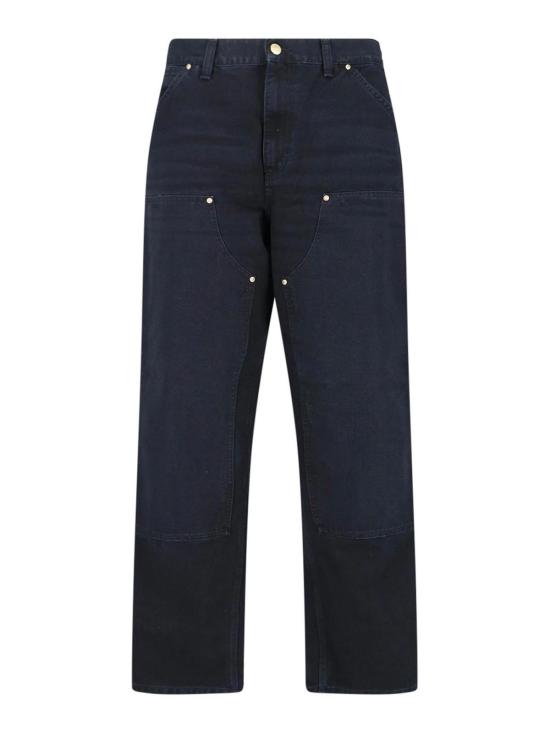 26SS 칼하트 더블 니 팬츠 I03627489B7 Black