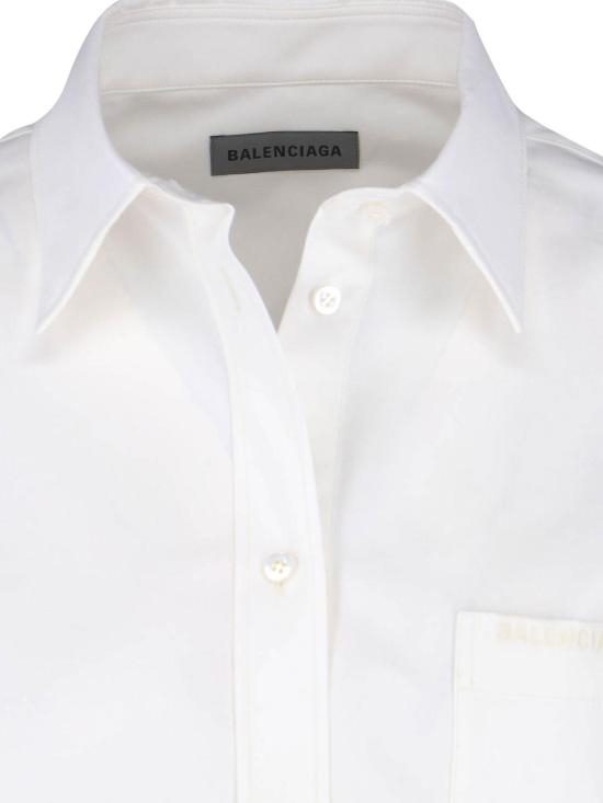 26SS 발렌시아가 셔츠 872318TUM189000 White - BALENCIAGA