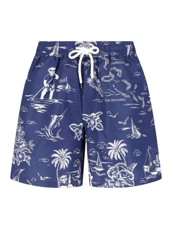 26SS 폴로 랄프로렌 숏팬츠 710B13658001 Blue