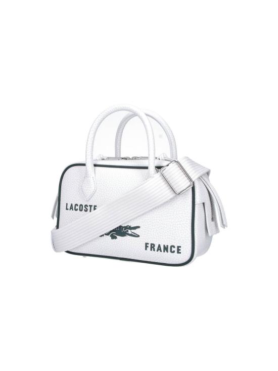 26SS 라코스테 토트백 NU5371001 White - LACOSTE