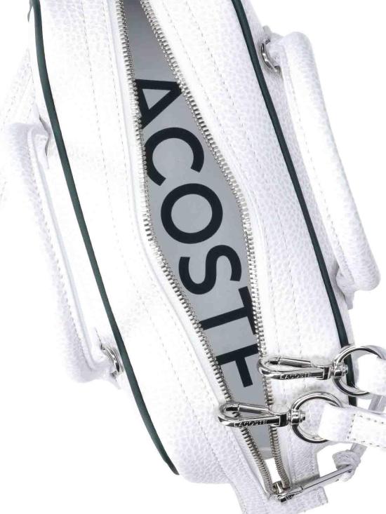 26SS 라코스테 토트백 NU5371001 White - LACOSTE