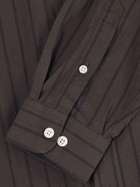 26SS 엠에프펜 긴팔 셔츠 M126003DARKBROWNTRIPLESTRIPE Brown - MFPEN