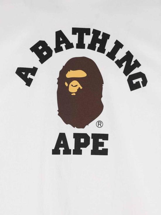 26SS 베이프 반팔 티셔츠 001TEM301001MWHITE White - BAPE