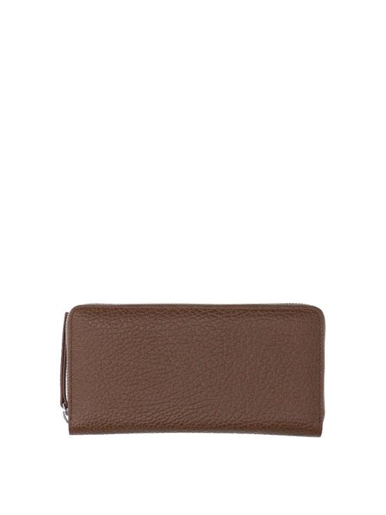 26SS 마르지엘라 4스티치 집어라운드 장지갑 S56UI0110P4455T2181 Brown - MAISON MARGIELA