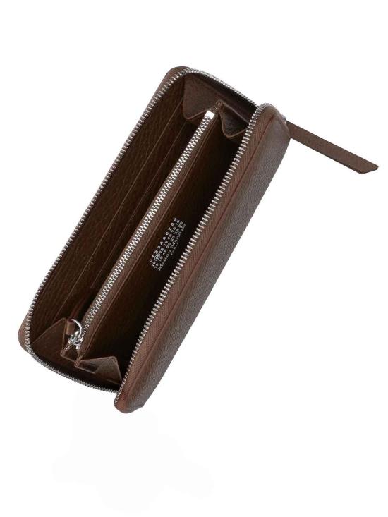 26SS 마르지엘라 4스티치 집어라운드 장지갑 S56UI0110P4455T2181 Brown - MAISON MARGIELA