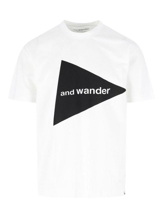 26SS 앤드원더 반팔 티셔츠 5746984076030 White