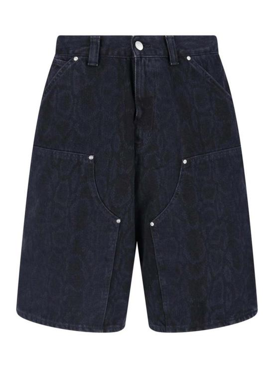 26SS 칼하트 WIP OG 더블 니 쇼츠 I0365903R260 Black