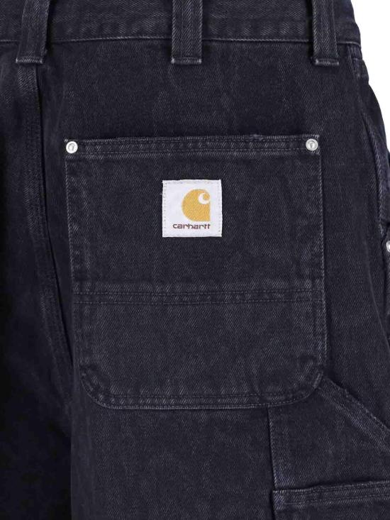 26SS 칼하트 WIP OG 더블 니 쇼츠 I0365903R260 Black - CARHARTT
