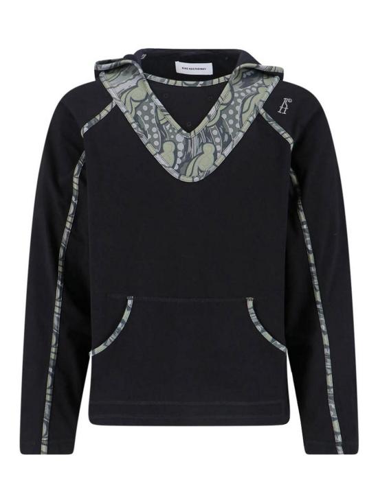 26SS 키코 코스타디노브 긴팔 티셔츠 KKSS26TP0694 Black