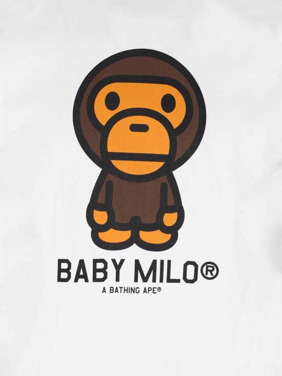 26SS 베이프 반팔 티셔츠 002TEM301001MWHITE White - BAPE