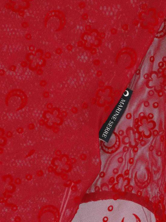 26SS 마린세르 반팔 티셔츠 WTO389ACJER0005RD11 Red - MARINE SERRE