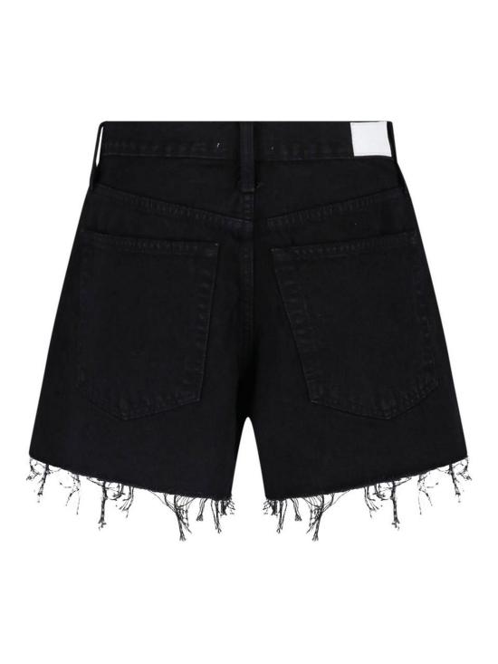 26SS 리던 숏팬츠 18404WBRZSHTWASHEDBLACK Medium Wash - RE/DONE