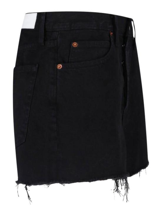 26SS 리던 숏팬츠 18404WBRZSHTWASHEDBLACK Medium Wash - RE/DONE
