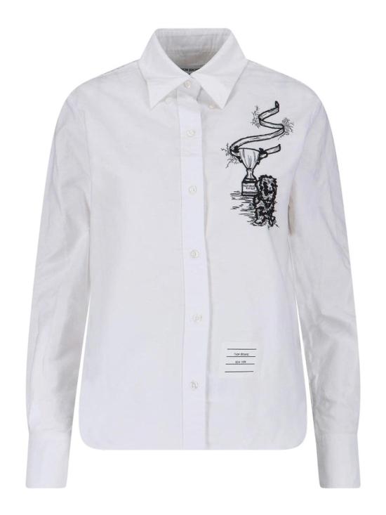 26SS 톰브라운 셔츠 FLL215EE1528100 White