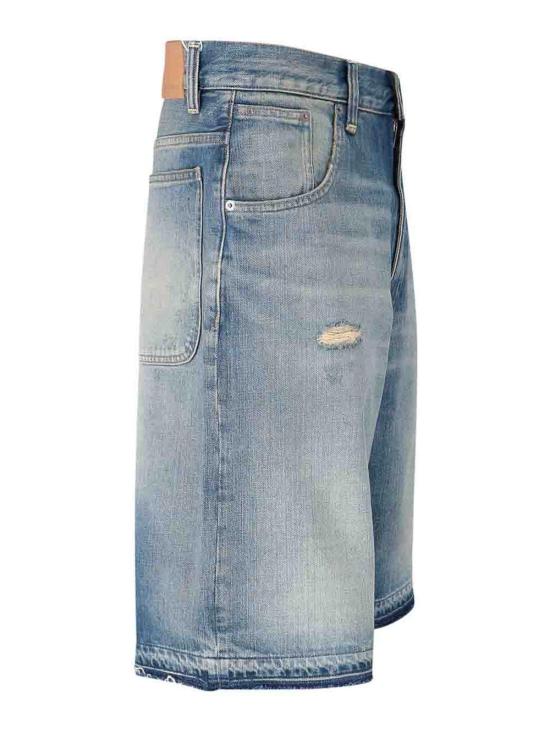 26SS 선플라워 데님 숏팬츠 51581WELLWORNBLUE Blue - SUNFLOWER
