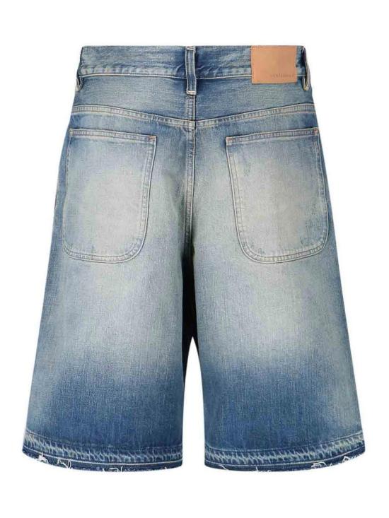 26SS 선플라워 데님 숏팬츠 51581WELLWORNBLUE Blue - SUNFLOWER