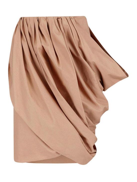 26SS 끌로에 미디 스커트 26UJU4114126U Nude Neutrals