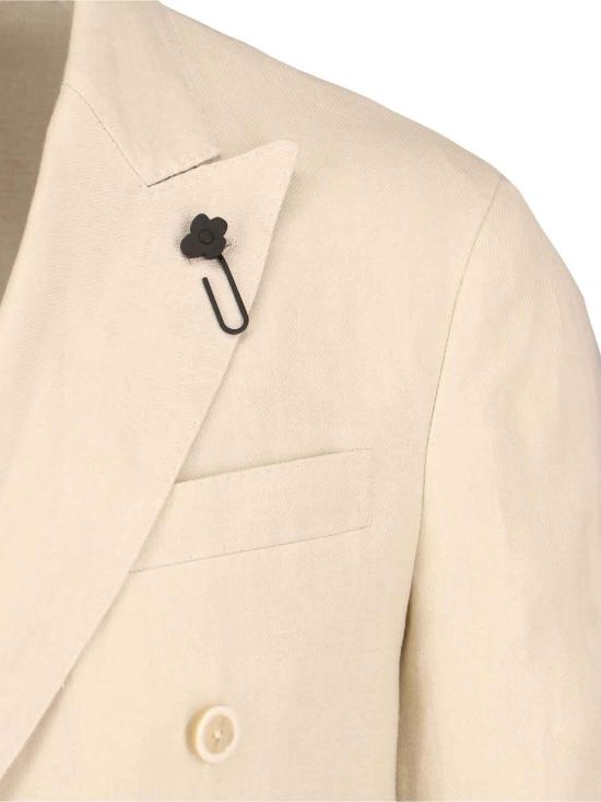 26SS 라르디니 수트 세트 PA6303ECN64404150 White - LARDINI