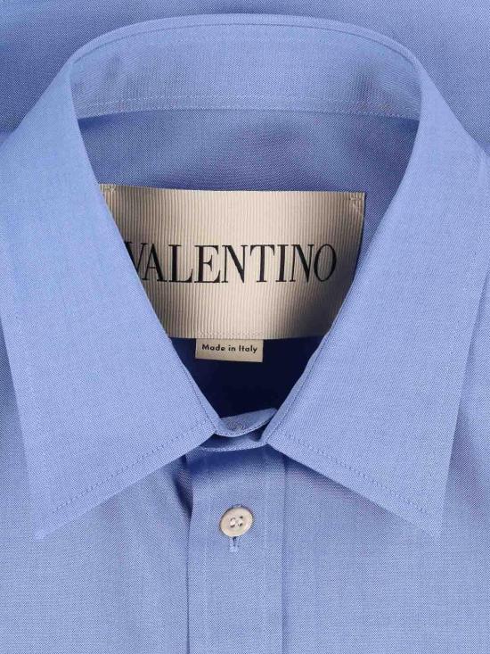 26SS 발렌티노 가라바니 긴팔 셔츠 8V0ABB84BH20DX Blue - VALENTINO GARAVANI