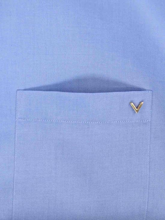 26SS 발렌티노 가라바니 긴팔 셔츠 8V0ABB84BH20DX Blue - VALENTINO GARAVANI