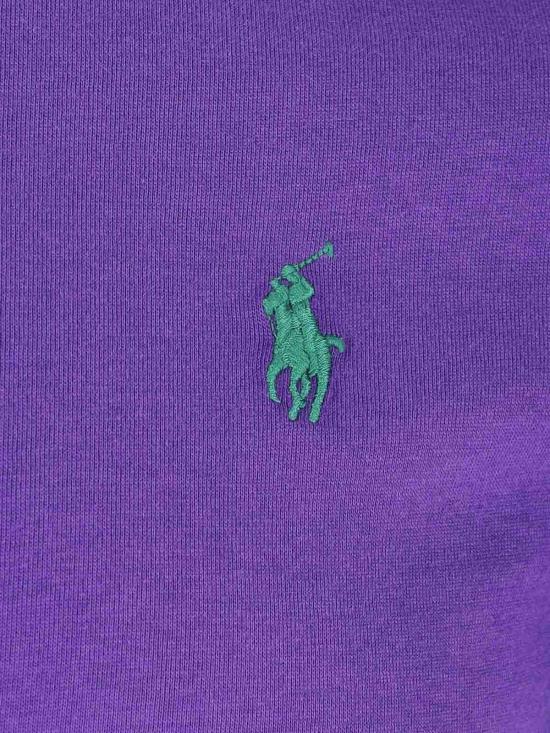 26SS 폴로 랄프로렌 포니로고 자수 반팔 티셔츠 710671438509 Purple - POLO RALPH LAUREN