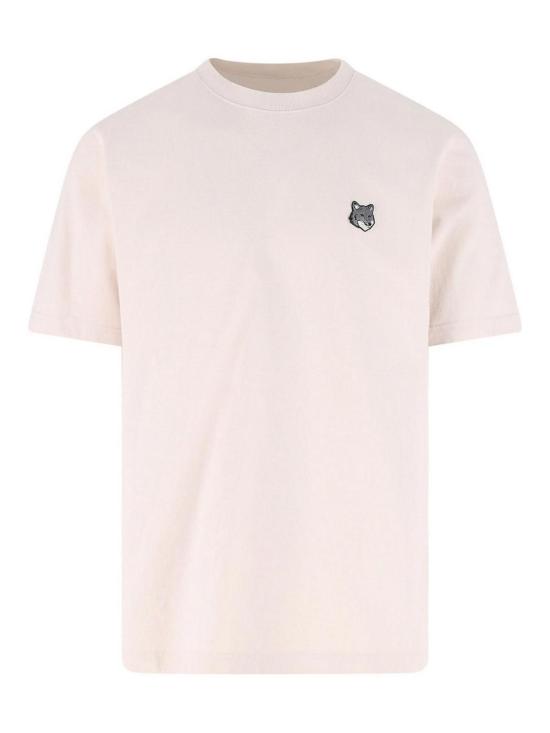 26SS 메종키츠네 폭스 헤드 컴포트 티셔츠 PM00108KJ70250447 Beige