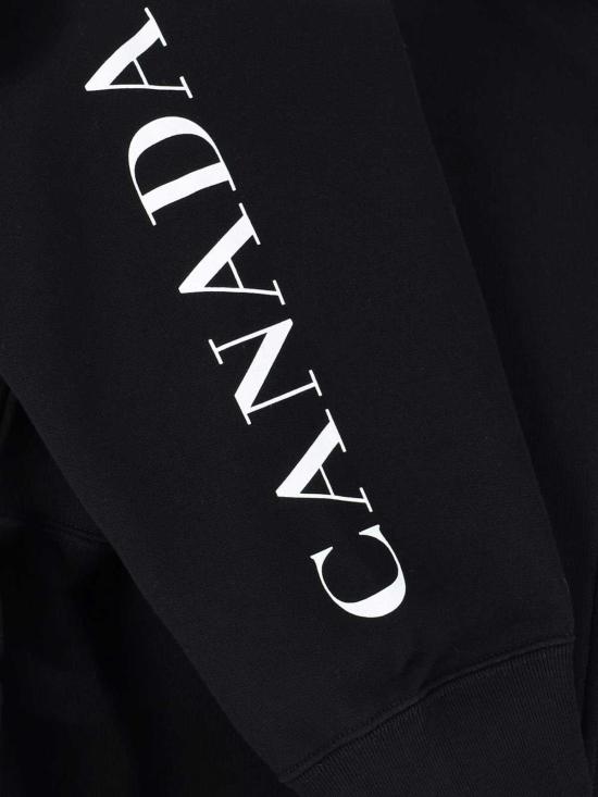 26SS 캐나다구스 후드 티셔츠 1540M19061 Black - CANADA GOOSE