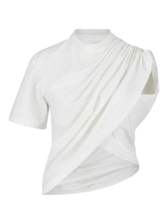26SS 쿠레쥬 반팔 티셔츠 226JTS241JS02900001 White