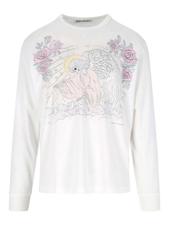 26SS 아워레가시 크루즈 롱슬리브 폴른 엔젤 프린트 M2266CFPFAREWELLPRINT White