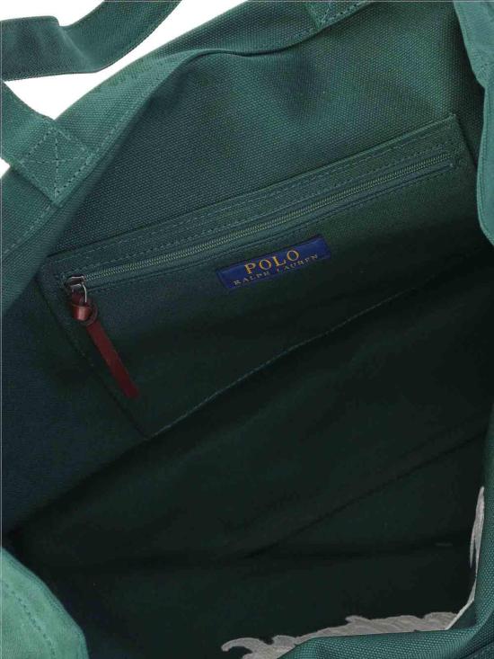 26SS 폴로 랄프로렌 로고 자수 토트백 405962436003 - POLO RALPH LAUREN