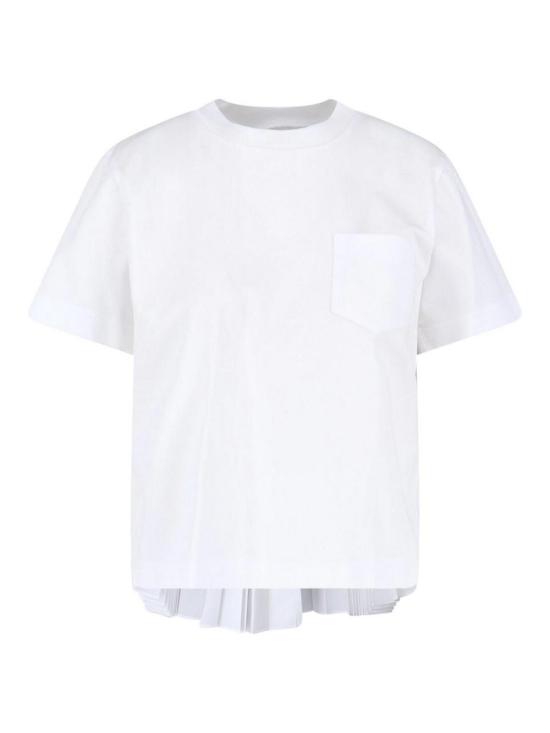 26SS 사카이 반팔 티셔츠 2608544101 White
