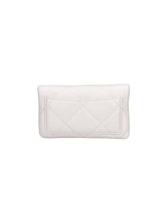 26SS 토리버치 키라 다이아몬드 퀼트 체인 월렛 158624101 White - TORY BURCH