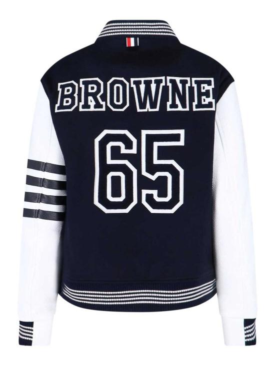 26SS 톰브라운 봄버 자켓 FBD071EF1027415 Blue - THOM BROWNE