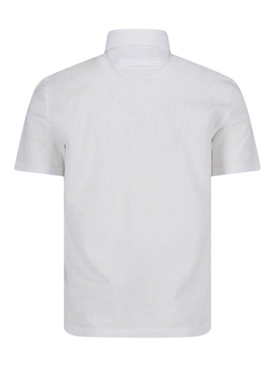 26SS 에르메네질도제냐 폴로 티셔츠 RUH348A3H794N00 White - ERMENEGILDO ZEGNA