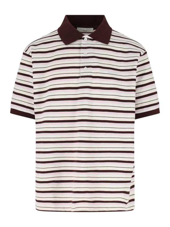 26SS 던스트 폴로 티셔츠 UDTS6B121W2BROWNSTRIPE Multicolour