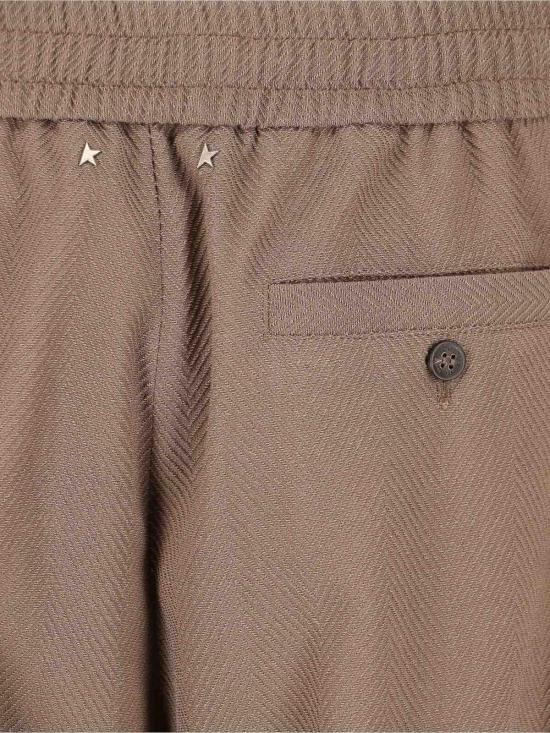 26SS 골든구스 트레이닝/조거 팬츠 GMP02543P00232935484 Beige - GOLDEN GOOSE