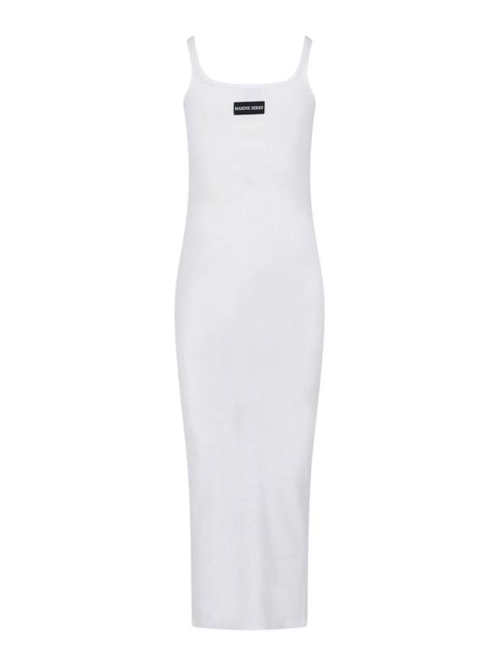 26SS 마린세르 롱 원피스 WDR483ACJER0011WH10 Dark Blue - MARINE SERRE
