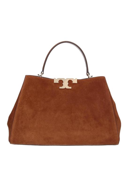 26SS 토리버치 엘리너 스웨이드 토트백 174278202 Brown