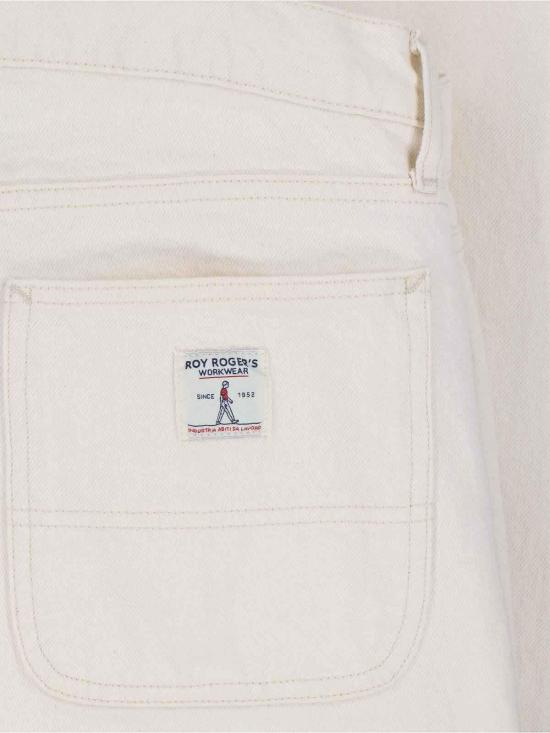 26SS 로이로져스 데님 팬츠 RRW014P4470111C0087 White - ROY ROGER'S