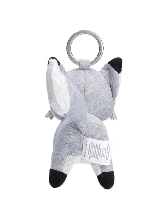 26SS 메종키츠네 키링 PW06902KMBIS3H150 Grey - MAISON KITSUNE
