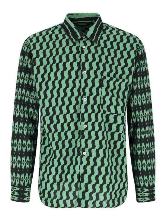 26SS 꼼데가르송 긴팔 셔츠 PQB007S262 Green