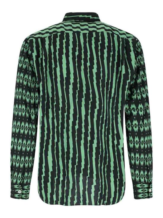 26SS 꼼데가르송 긴팔 셔츠 PQB007S262 Green - COMME DES GARCONS