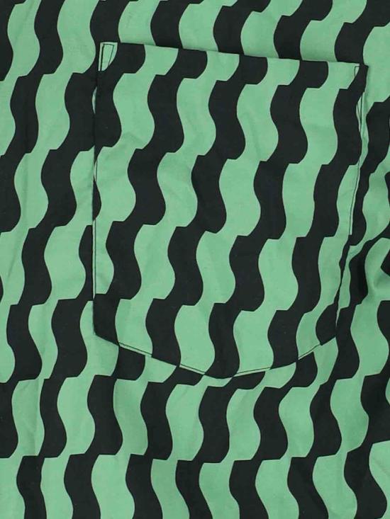 26SS 꼼데가르송 긴팔 셔츠 PQB007S262 Green - COMME DES GARCONS