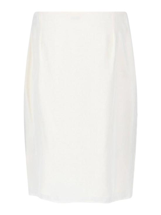 26SS 베르사체 미디 스커트 10249181A181106W790 White - VERSACE