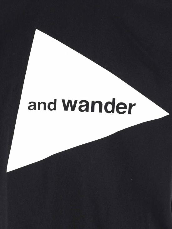 26SS 앤드원더 반팔 티셔츠 5746984076010 Black - AND WANDER