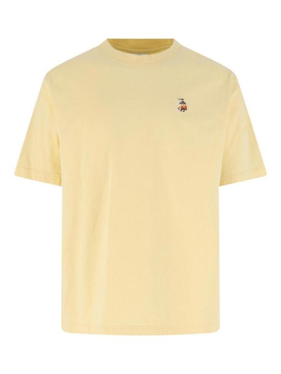 26SS 메종키츠네 드리밍 폭스 컴포트 티셔츠 QM00102KJ70260425 Yellow