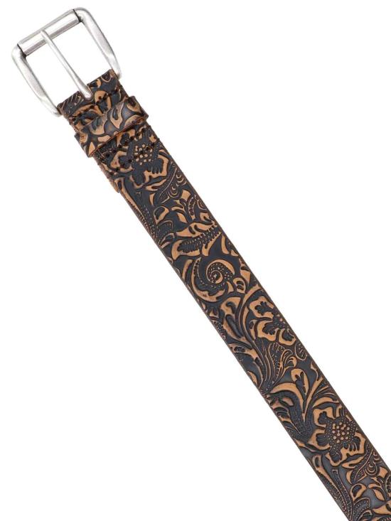 26SS 아워레가시 가죽 벨트 A2268BPPAISLEYBLACKVINTAGELEATHER Black - OUR LEGACY