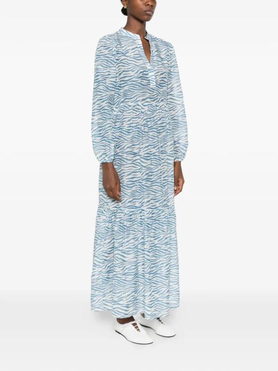 26SS 세인트바쓰 롱 원피스 SYV0001 00896L SILK VOILE ZEBRA COLOR 36 - MC2 SAINT BARTH