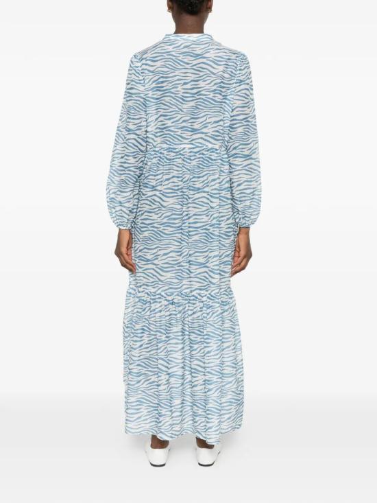 26SS 세인트바쓰 롱 원피스 SYV0001 00896L SILK VOILE ZEBRA COLOR 36 - MC2 SAINT BARTH